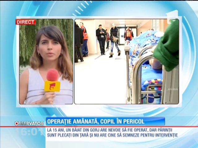 Un copil nu poate fi operat pentru că există niciun adult care să &icirc;şi dea acordul!