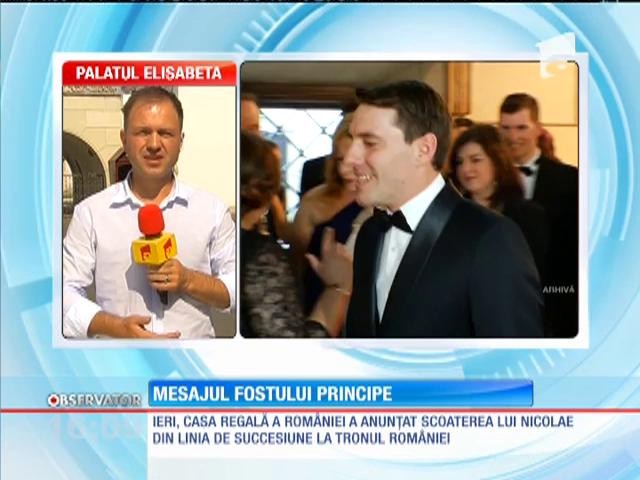 Mesajul fostului princepe Nicolae, după ce a fost "dezmoştenit": &rdquo;Decizia este binevenită pentru mine!&rdquo;