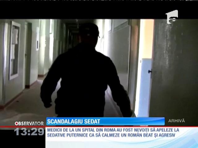 Scandalagiu rom&acirc;n sedat de autotități &icirc;n capitala Italiei