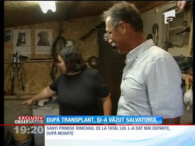Primul rom&acirc;n care a primit un rinichi retransplantat şi-a cunoscut binefăcătorii