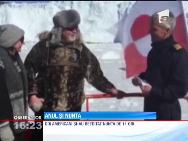 Doi &icirc;ndrăgostiți și-au reedidat nunta de 11 ori!