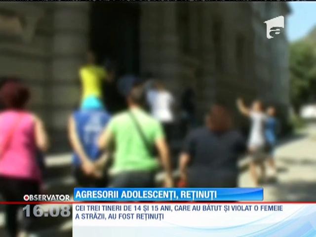 Cei 3 adolescenţi din Deva care au bătut, t&acirc;lhărit şi violat o femeie a străzii au fost arestați