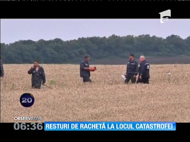 Ucraina: S-au găsit fragmente din racheta BUK care ar fi dobor&acirc;t avionul MH1