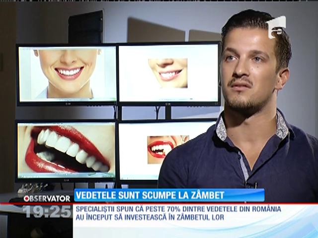 Vedetele autohtone cheltuiesc sume exorbitante pentru a avea o dantura perfectă