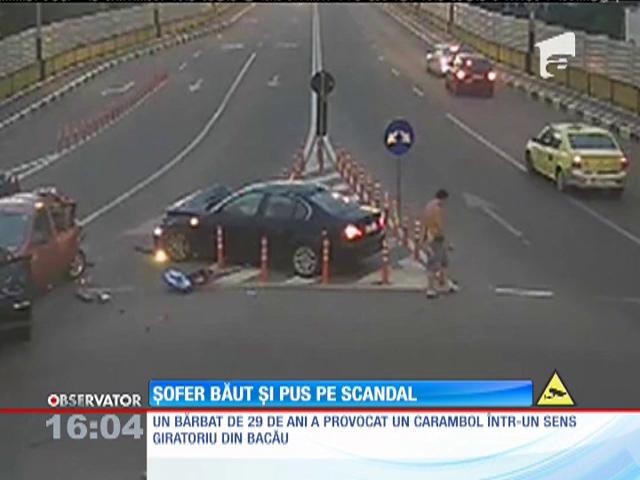 Șofer băut și pus pe scandal