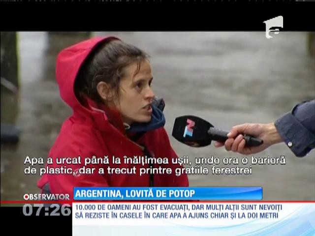 Inundaţii devastatoare &icirc;n Argentina