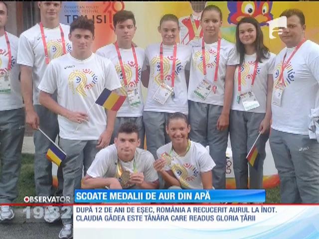 La 14 ani, a luat aurul la &icirc;not pentru Rom&acirc;nia