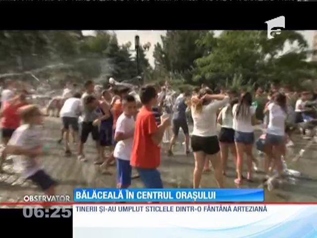 100 de tineri din Ploieşti au scăpat de caniculă &icirc;ntr-un mod inedit