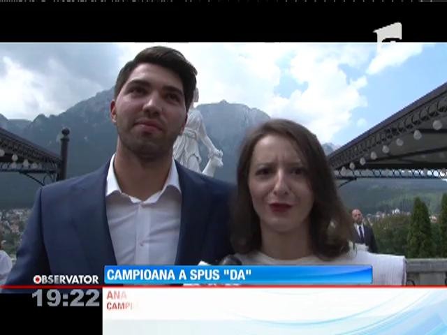 Campioana mondială Ana Maria Br&acirc;nză s-a căsătorit