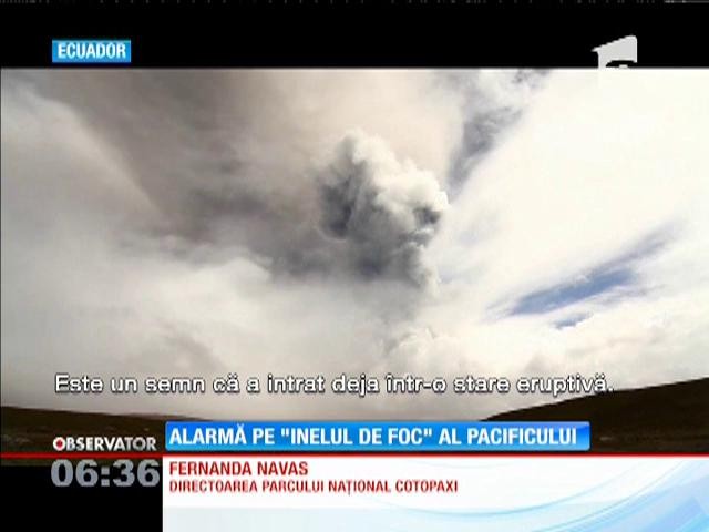 C&acirc;ţiva vulcani adormiţi din "Inel de Foc" dau semne că vor erupe