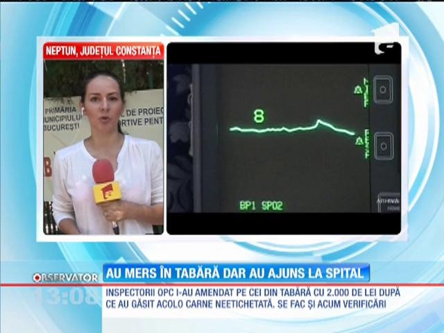 Situaţie gravă &icirc;n Constanţa! 37 de elevi, aflaţi &icirc;n tabără la Neptun, internați cu toxiinfecție alimentară