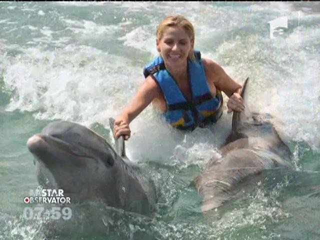 Andreea Bănică a &icirc;notat cu doi delfini