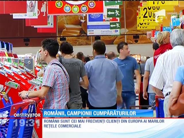 Suntem campioni europeni la cumpărături &icirc;n hipermarket