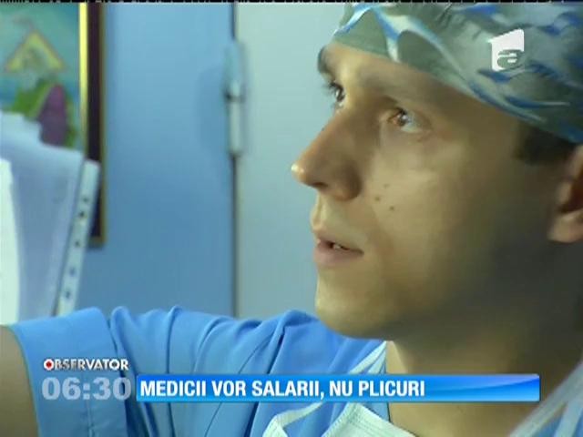 Medicii din Rom&acirc;nia ameninţă cu greva