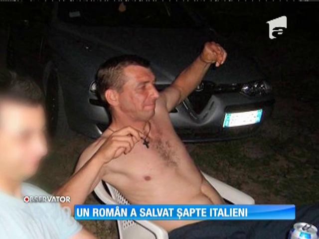 Un rom&acirc;n a salvat şapte vieţi &icirc;n Italia!
