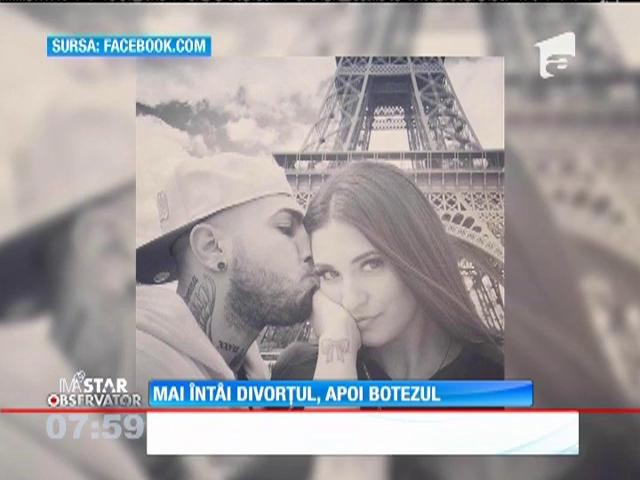 Alex Velea vrea mai &icirc;nt&acirc;i să se finalizeze divorţul Antoniei, apoi botezul