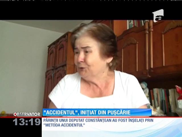 Părinţii unui deputat constănţean, &icirc;nșelați prin metoda "accidentul"