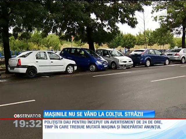 Mașinile nu se v&acirc;nd la colț de stradă