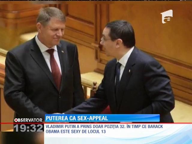 Victor Ponta și Klaus Iohannis, &icirc;ntr-un top al celor mai sexy lideri din lume