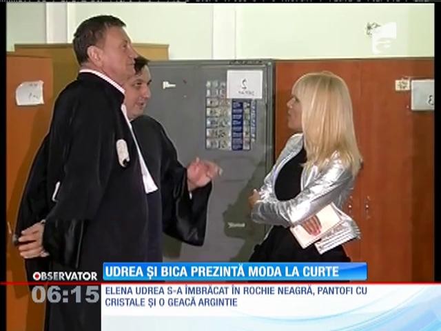 Elena Udrea și Alina Bica, parada modei la &Icirc;nalta Curte
