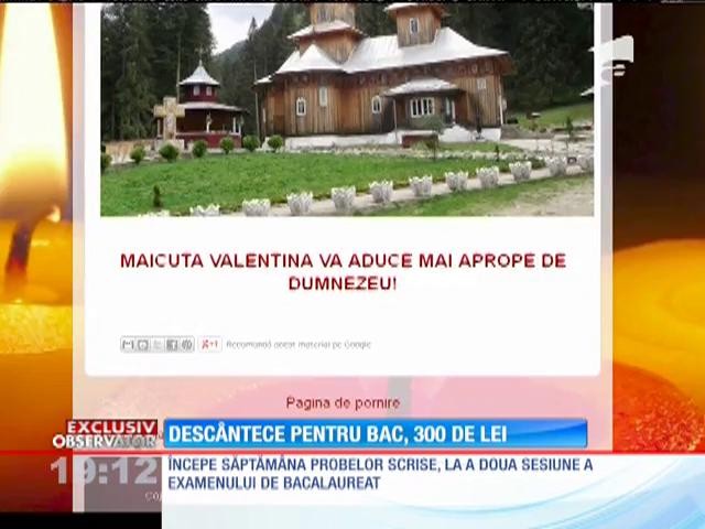 Vrăjitoarele s-au reprofilat. Promit promovarea Bacalaureatului prin desc&acirc;ntece!