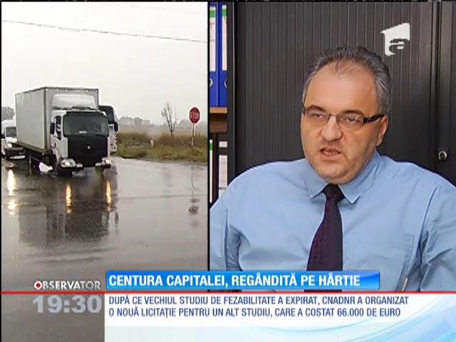 Centura de sud a Capitalei, reg&acirc;ndită pe h&acirc;rtie