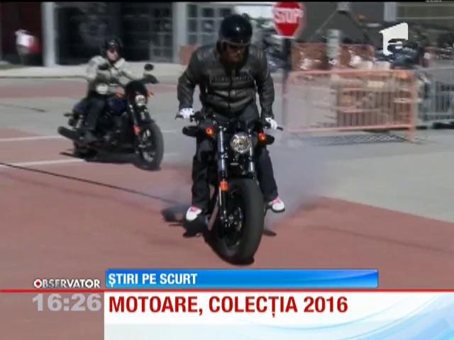 Harley-Davidson şi-a prezentat colecţia 2016