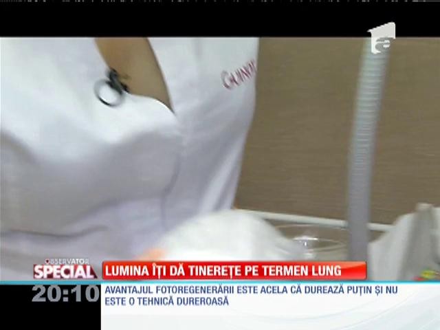 SPECIAL! Terapia fotoregenatoare