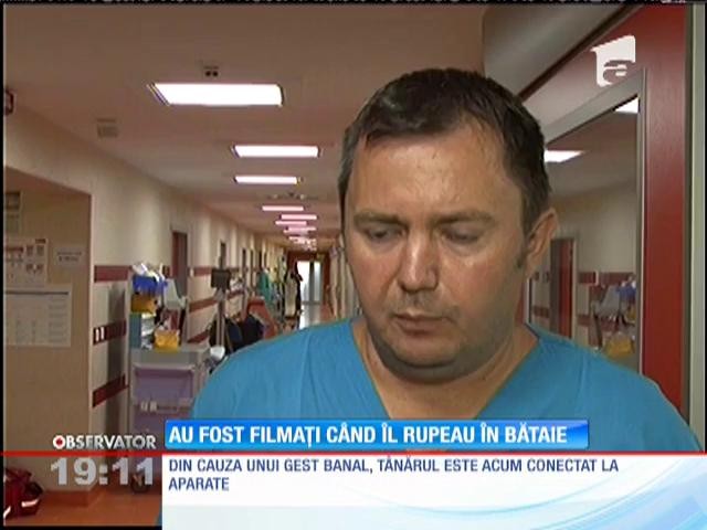 T&acirc;nărul de 29 de ani bătut &icirc;n Timişoara este &icirc;n moarte cerebrală
