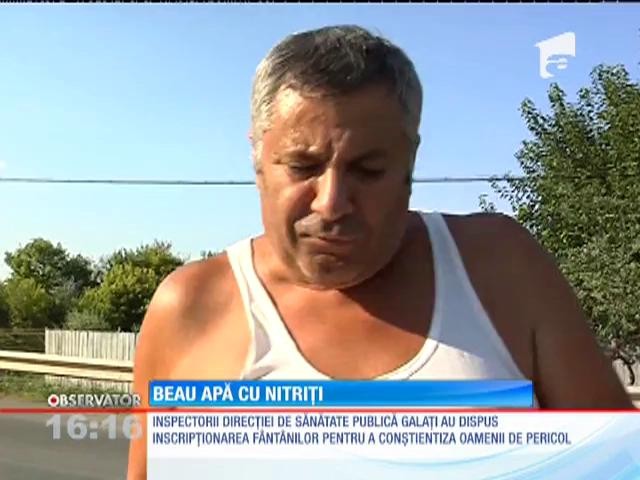 &Icirc;n judeţul Galaţi, apa bună e rară, precum o piatră preţioasă
