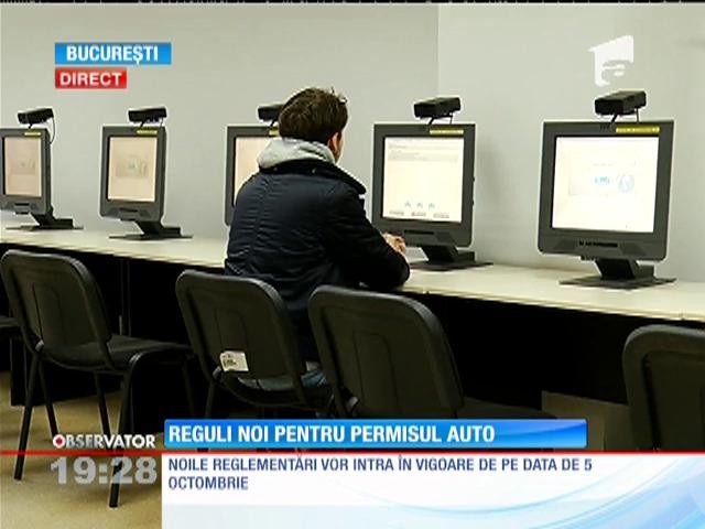 Permisul de conducere va fi mai uşor de obţinut