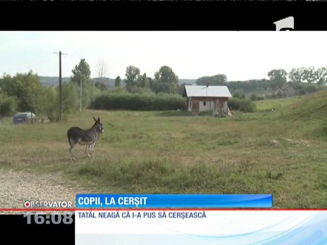 Copii scoşi la cerşit