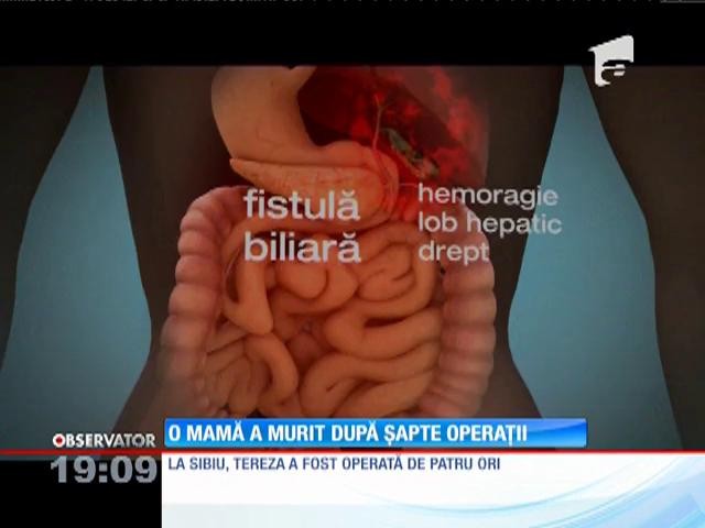 O mamă a murit după 7 operații! Familia &icirc;i acuză pe medici malpraxis