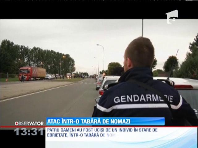 Atac armat &icirc;ntr-o tabără de nomazi din Franţa