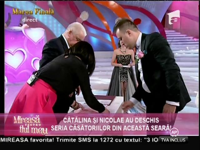Cătălina şi Nicolae s-au căsătorit!