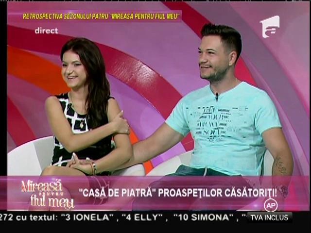 Proaspăt căsătoriții de la Mireasă pentru fiul meu: &rdquo;Ne-am consumat noaptea nunții, dar mai avem mult de tras...&rdquo;