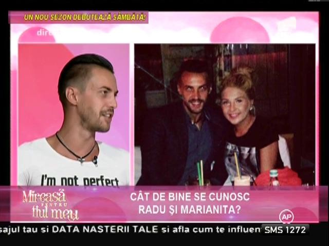 Marianita și Radu, aventură de-o noapte!