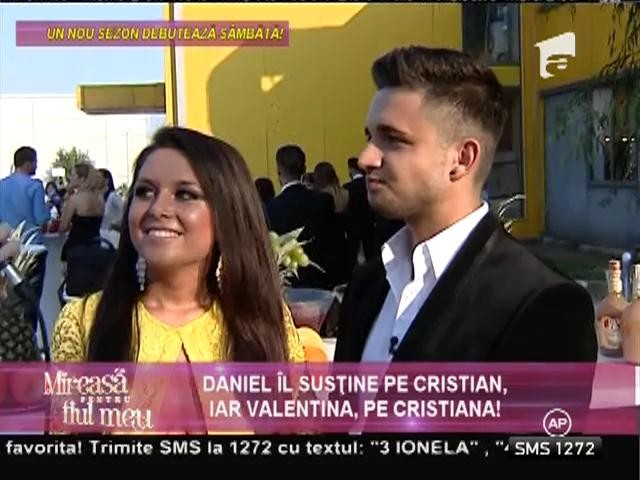 Cuplul Daniel - Valentina, dragoste cu năbădăi