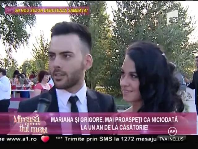 Grigore şi Mariana, mărturisiri "picante": Care este secretul relaţiei perfecte!
