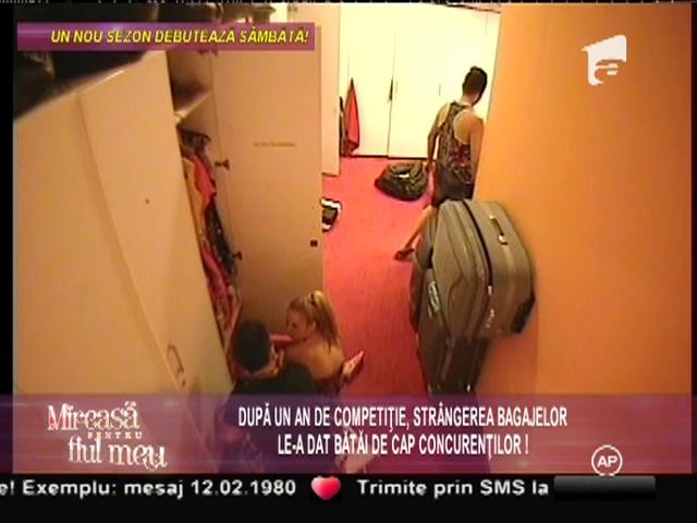 Cristian, adus &icirc;n pragul disperării de viteză cu care elly &icirc;şi făcea bagajele!