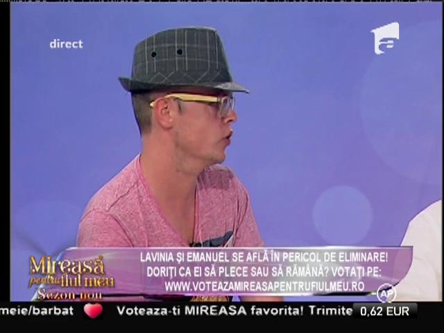 Emanuel: &rdquo;Sunt supărat pe fete pentru că m-au nominalizat prea multe!&rdquo;