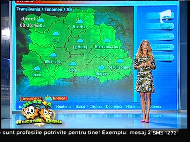 Vremea cu Flavia Mihăşan! Toamna schimbă foaia. Scad temperaturile &icirc;n termometre și vin ploile