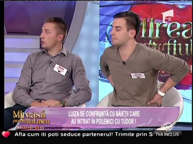 &Icirc;n ciuda tensiunilor, băieții o roagă pe Luiza să le transmită mesaje fetelor de care sunt interesați