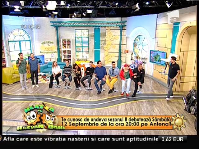 S&acirc;mbătă seară debutează un nou sezon "Te cunosc de undeva!". Vedetele show-lui fac spectacol la &rdquo;Neatza&rdquo;!