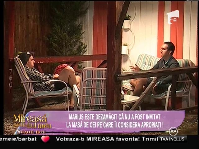 Marius s-a simțit abandonat de cei pe care &icirc;l consideră apropiați!