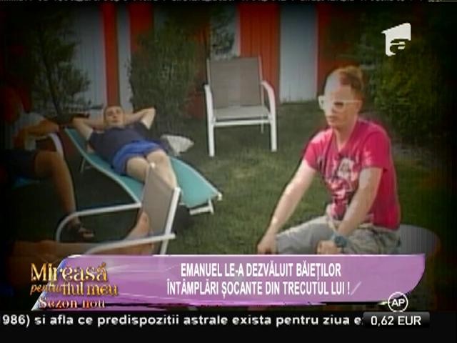 Copilăria lui Emanuel, marcată de faptele cumplite ale tatălui său!