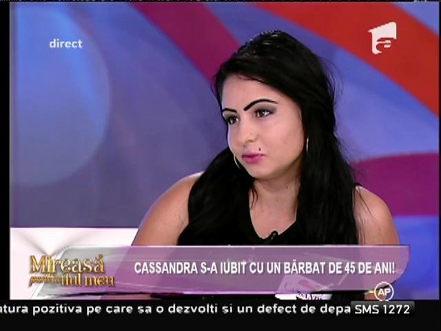 Cassandra s-a iubit cu un bărbat de 45 de ani!