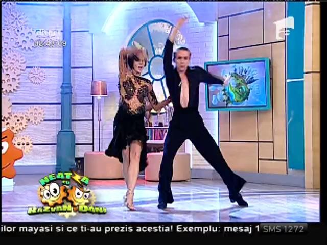 Andra și Alex, combinație de dansuri la Neatza