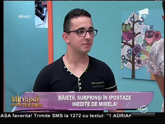 Băieţii, surprinşi &icirc;n ipostaze inedite de Mirela Boureanu Vaida!