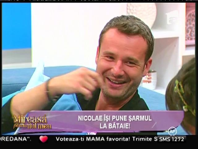 Nicolae &icirc;ți pune șarmul la bătaie!